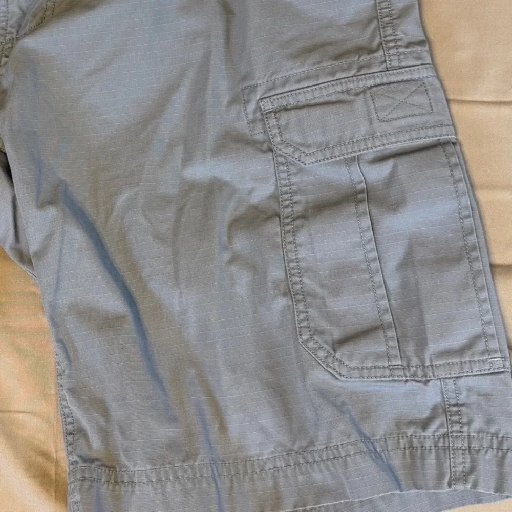 The North Face Cargo Shorts Mens 40 Blue‎ Ripstop Hiking Utility